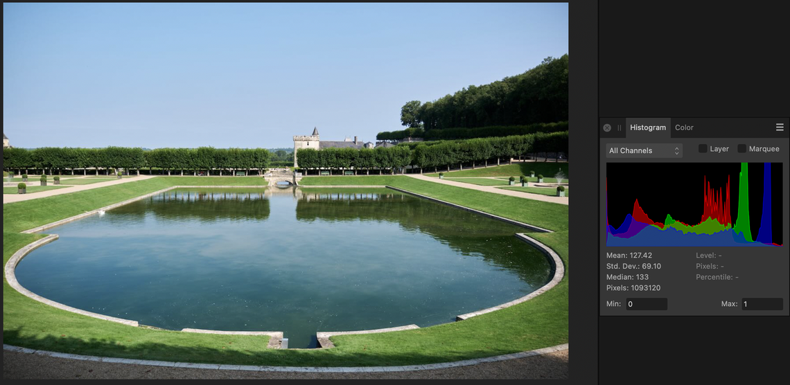 utiliser l'histogramme en photographie